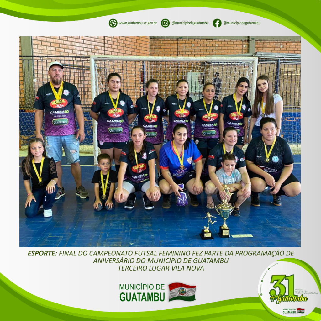 Nova Luzitânia sediou finais de campeonato de Futsal » Jornal A